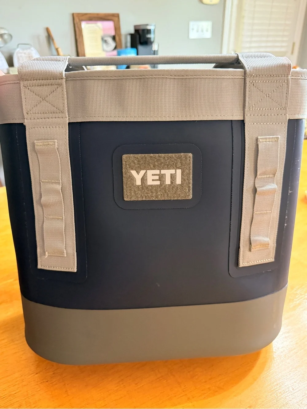 YETI Navy and Tan Camino 20 - Durable Men’s Carry Bag